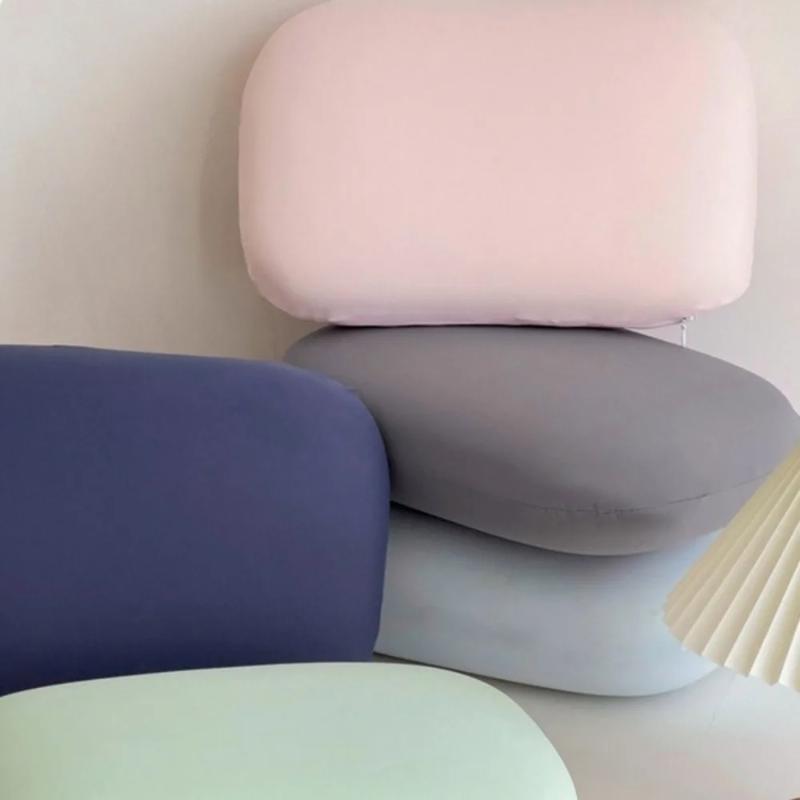 Ice Silk Cooling Pillow Eco-friendly Cool Touch Surface Soft Breathable Neck Support for Home Daily Sleep