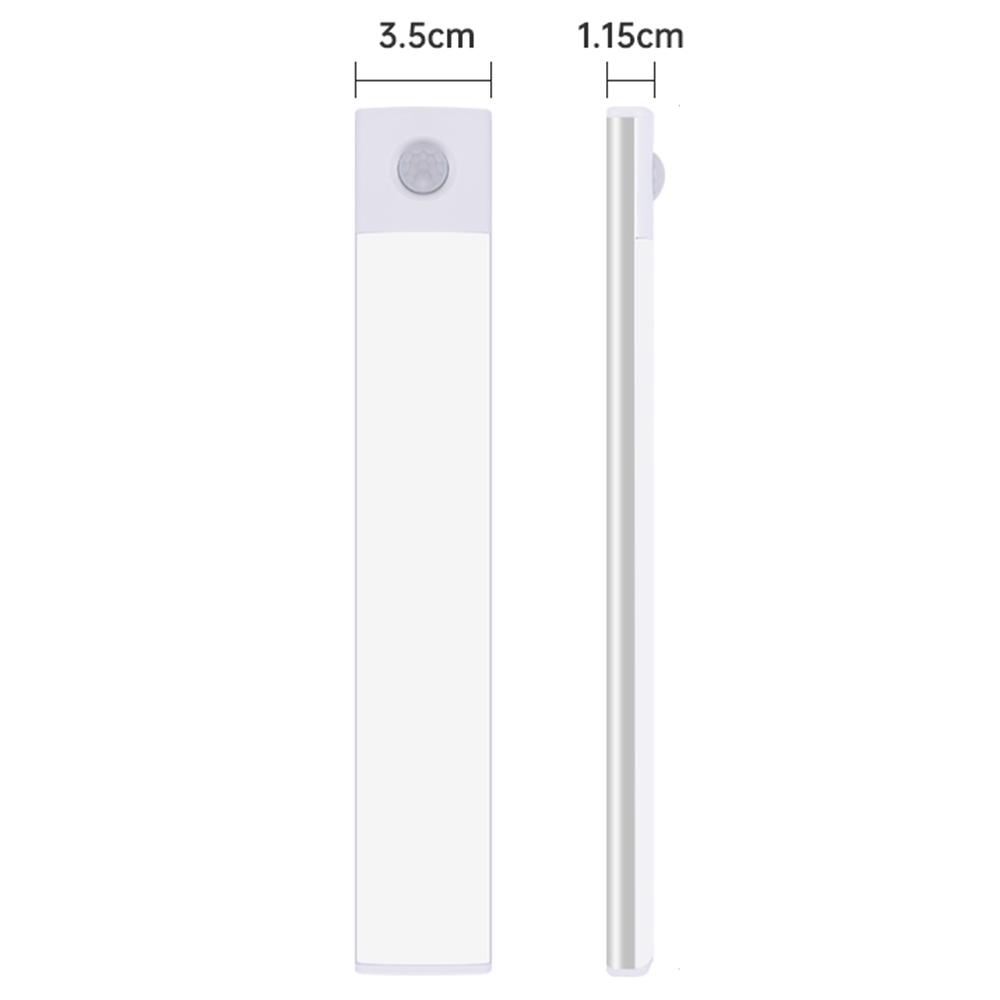 Light Cabinet USB Rechargeable Motion Sensor Led Light For Kitchen Wardrobe Cabinet Lighting 10cm20cm40cm60cm LED Night Light