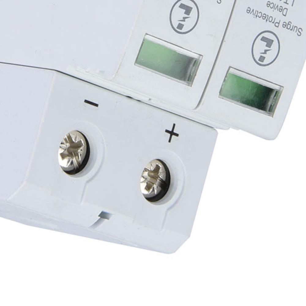 Durable 2P Voltage Arrester Device 40KA 1000V Lightning Protector Low Voltage Arrester DC Applications