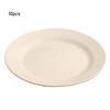 Assiettes Rondes Légères pour Dîner Réutilisables Incassables Assiettes à Steak Pizza Fruits Micro-ondes Lave-vaisselle Sûr pour Fête à la Maison Pique-nique