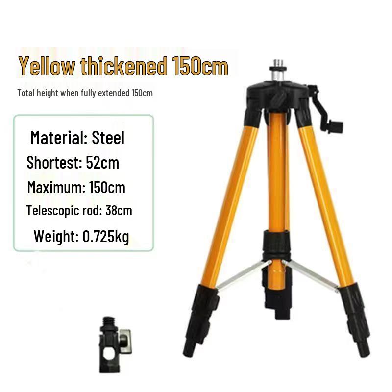 Infrared Laser Level Tripod with Steel & Aluminum Support Bracket