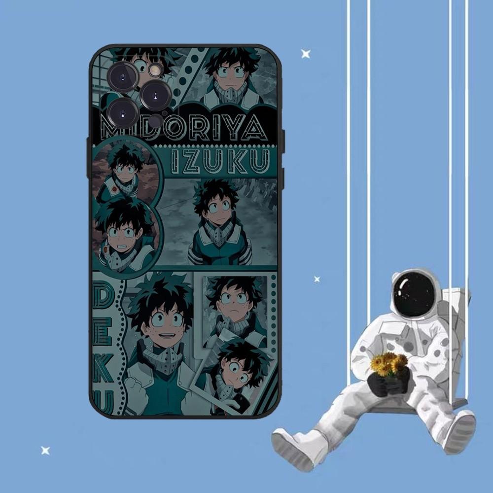 Midoriya Izuku Phone Case For iPhone 14 11 12 13 Mini Pro XS Max Cover 6 7 8 Plus X XR SE 2020 Funda Shell