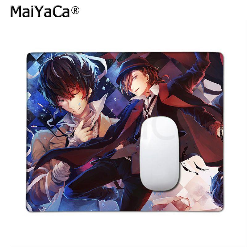 Anime Bungo Stray Dogs Non-slip Lockedge Cartoon Anime Gaming Mouse Pad Keyboard Mouse Mats Smooth Company Writing Desk Mats