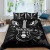 3d Music Notes Guitar Duvet Cover Set For Teens Adults Bedroom Decor 2/3pcs Music Bedding Sets Fashion Hip Hop Comforter Cover