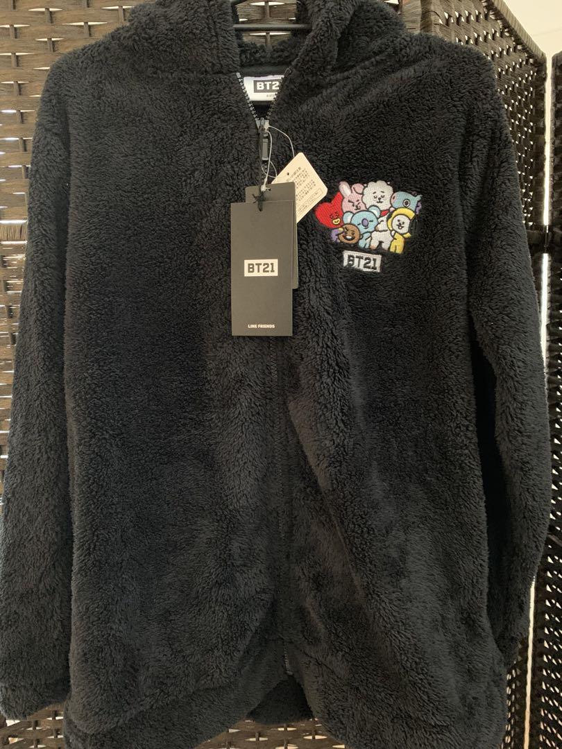 

[USED] bt21 boa fleece jacket