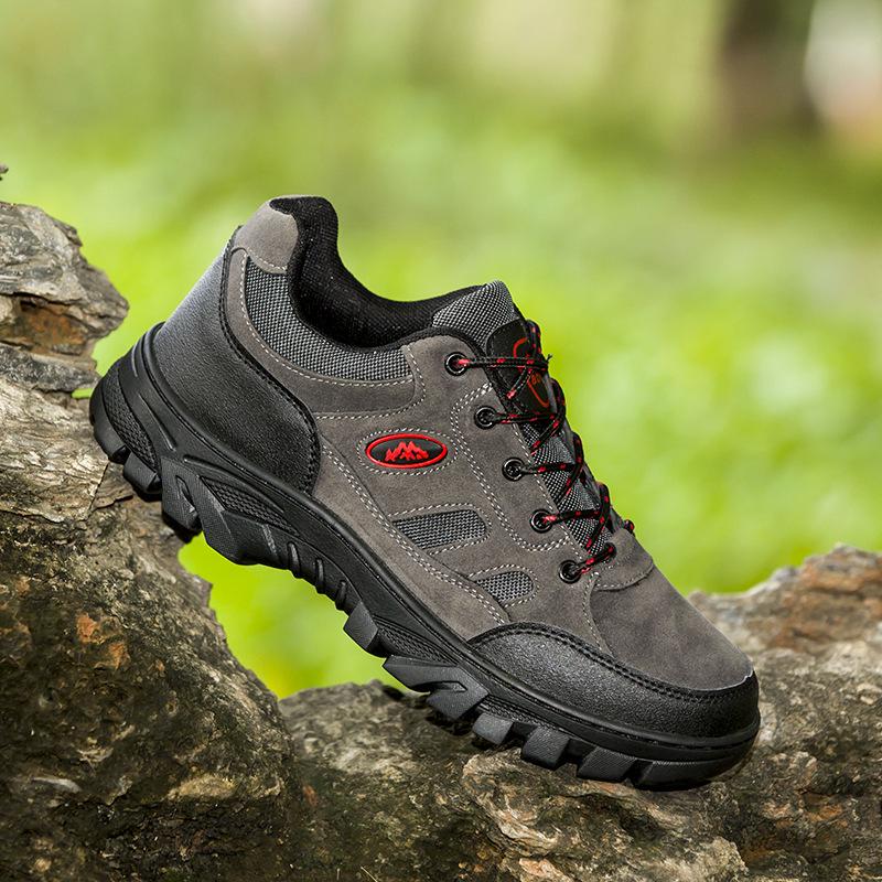 Men's Outdoor Hiking Sneakers - Trendy Autumn Workwear Safety Shoes