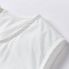White Moonlight Sleeveless Skirt Set