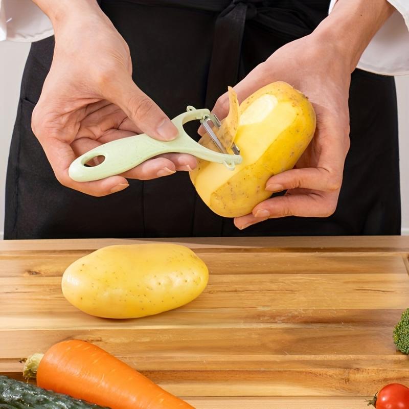 2/3Pcs Stainless Steel Peeler Set, Versatile Kitchen Tools with Protective Case for Fruit & Vegetable Peeling