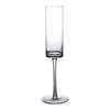 Set med champagne- och vinglas med fot (10-pack)