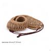 Percussion Pan Rope Handwoven Steel Tongue Drum Accessory with Tie Cords Handmade Decorative