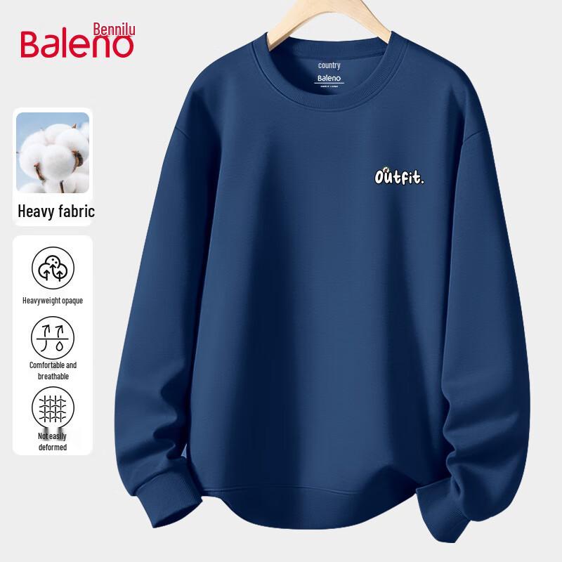 Baleno Men s Heavyweight Mountain Style Crewneck Sweatshirt 5XL