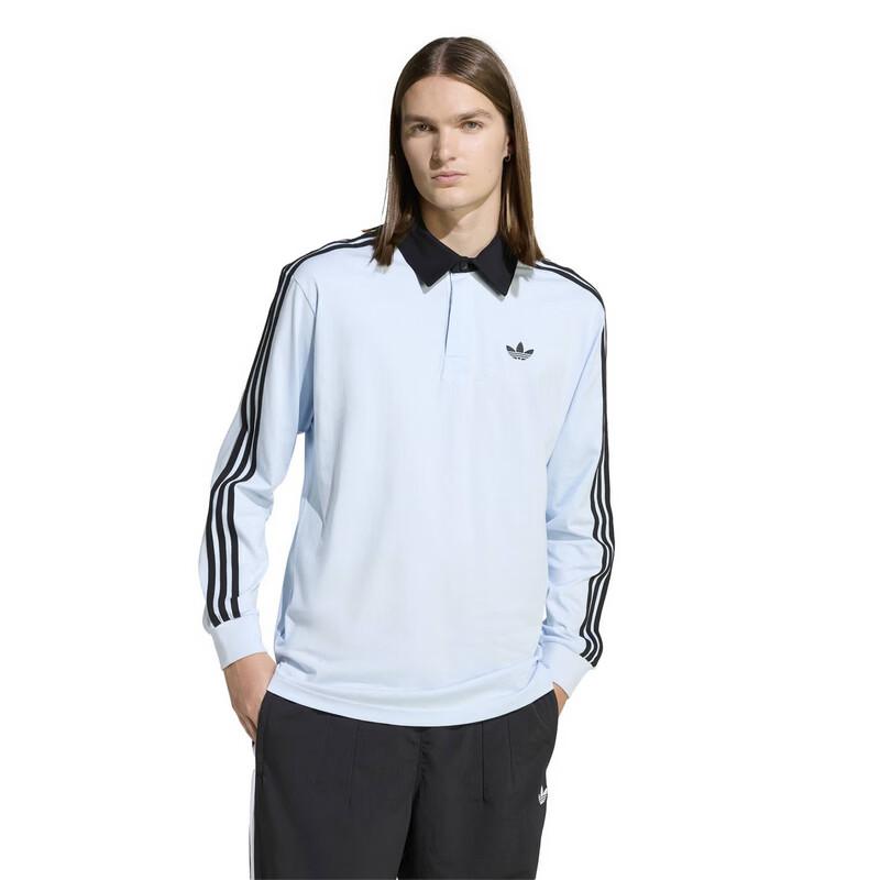 Adidas Originals Men's 3S PL Long Sleeve Polo