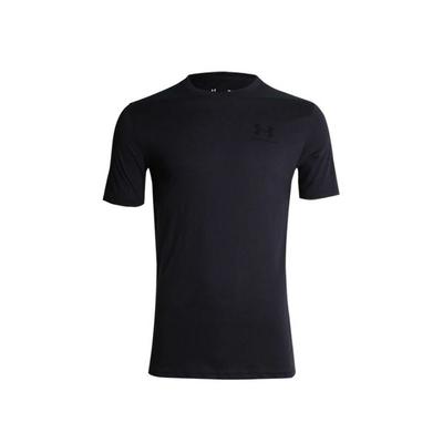 Men's UA Left Chest Logo Short Sleeve 1326799-001/ BLACK