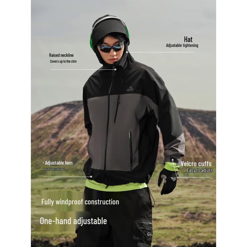 Pelliot Unisex Mountain Shell Hardshell Jacket