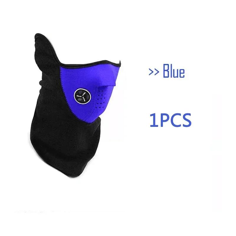 Motorcycle Winter Outdoor Sports Masks New Winter Fleece Thermal Face Mask Balaclava Windproof Keep Warm Riding Face Shield