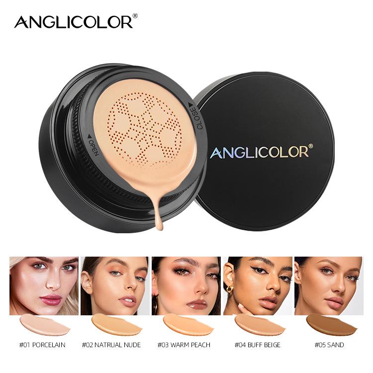 

Anglicolor Mushroom Head Cushion Foundation: Sweatproof CC Primer & BB Concealer