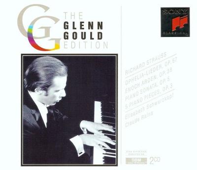 CD GOULD, RAINS; SCHWARZKOPF - Strauss;Ophelia Lieder  SM2K52657 Sony Classical 1992 Europe Classical Used