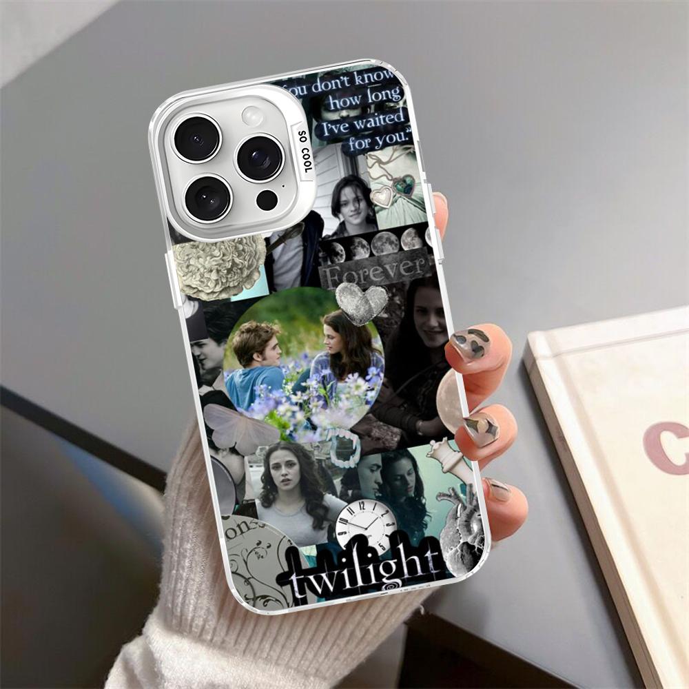 

TV Twilight Isabella Edward Cullen Phone Case For iPhone 16 15 14 13 12 11 Pro Max X XR XSMAX Matte Shockproof Back Cover iPhone 13 pro