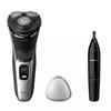 Shaver 3000 Series S3143/02 Electric Shaver 3-head System Black Et Silver