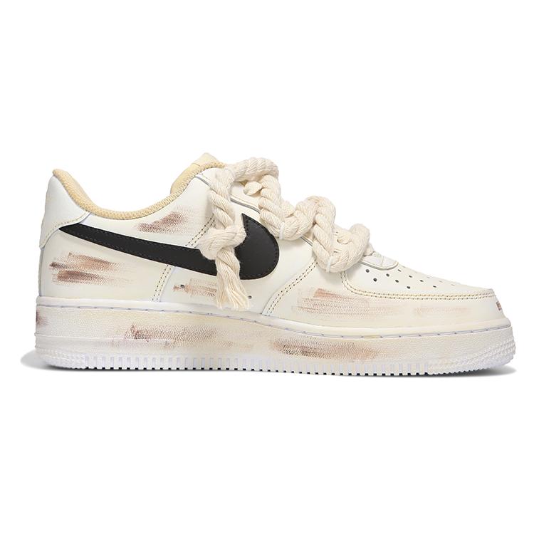 Nike Air Force 1 Low top Skateboard Shoes Women's Beige DD8959-100(Team82-)