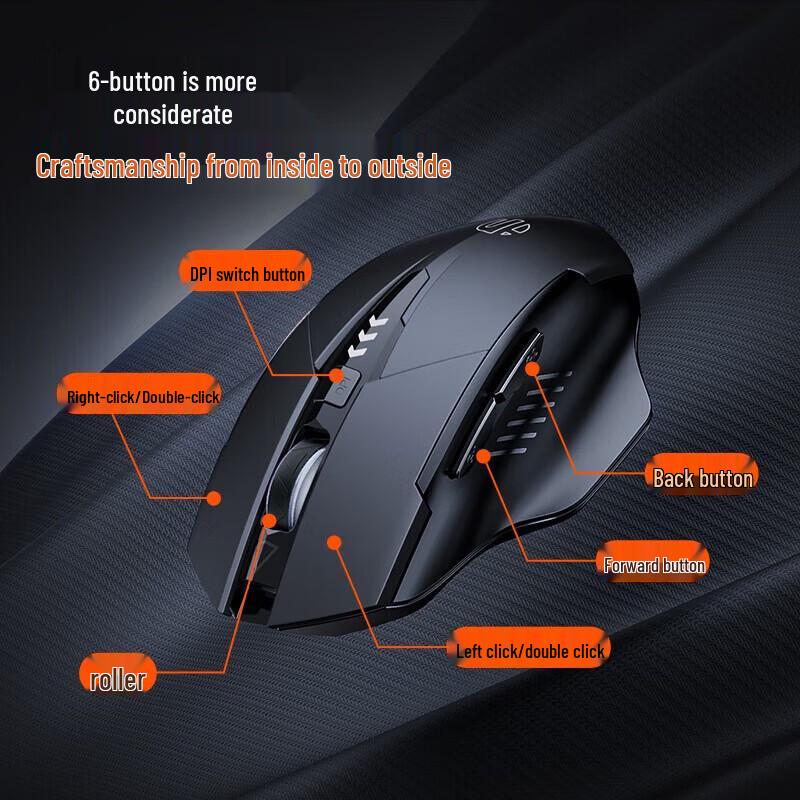 INPHIC M6P II Wireless Silent Rechargeable Mouse