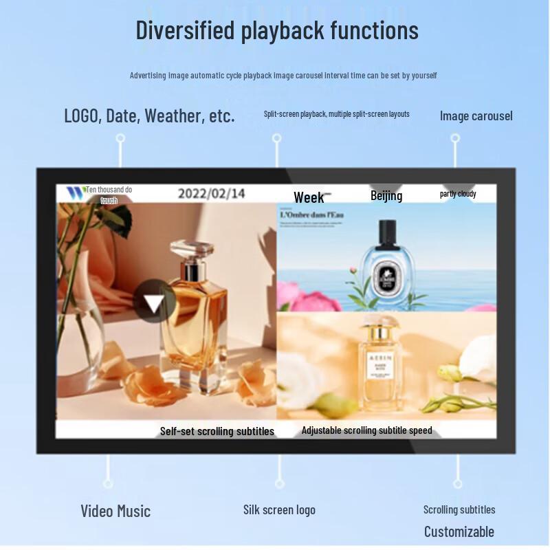 86-inch Outdoor Waterproof Digital Signage Display with Canopy (CN version)