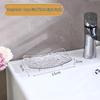 Glacier Pattern Soap Holder - Punch-Free Bathroom Dish for Dormitory Countertop