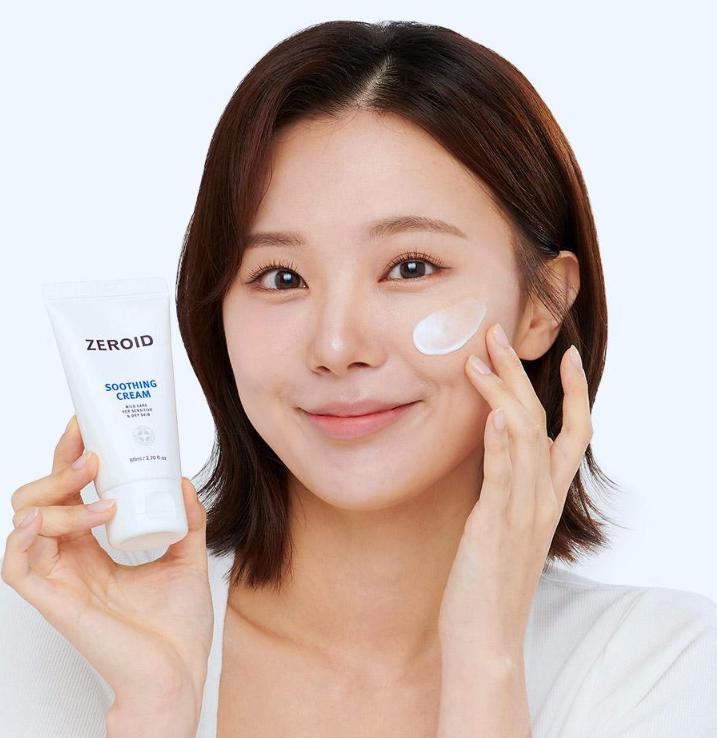 Zeriod Soothing Cream 80ml – Gentle Calming Moisturizer for Sensitive Skin