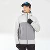 Fluoride-Free National Standard Hooded Mountaineering Jacket: Single-Layer Outdoor Windproof, Waterproof, Snowproof Outerwear with Printed Logo