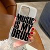 ILove Music Art Phone Case For iPhone 13 CaseiPhone 17 15 12 14 11 16 Pro Max 12 13 XR XSShockproof Clear Cover Soft Funda Case