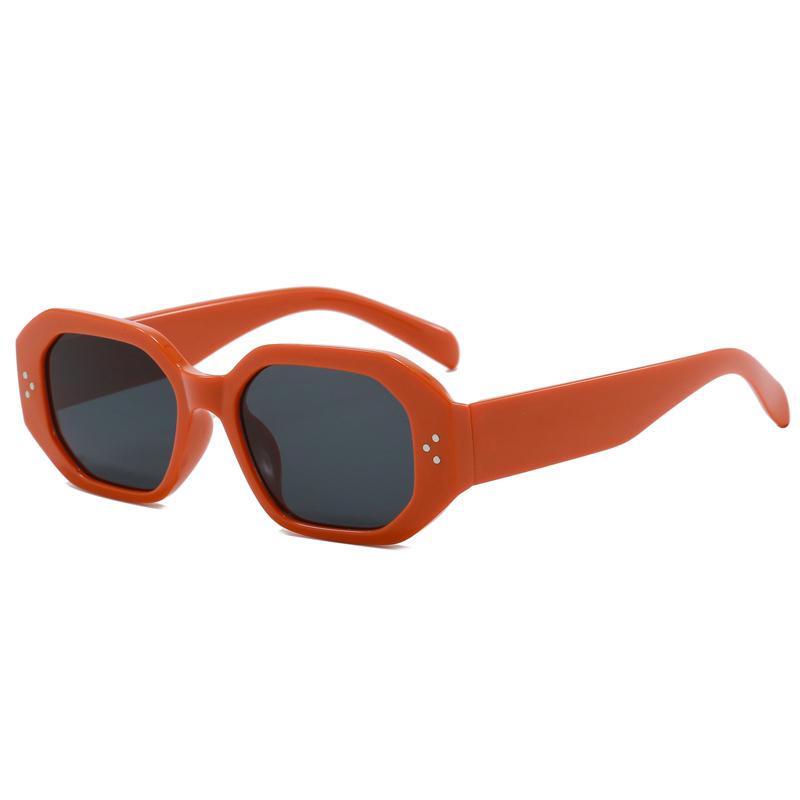 Korean Square UV Resistant Sunglasses For Men And Women Fashion Polygon Street Photography Outdoor Sunscreen Sun Glasses