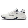 Anta Ace Retro Running Non-Slip Durable Low-Top Sports Casual Shoes Men Sneakers White Dark-Blue 912338802-1