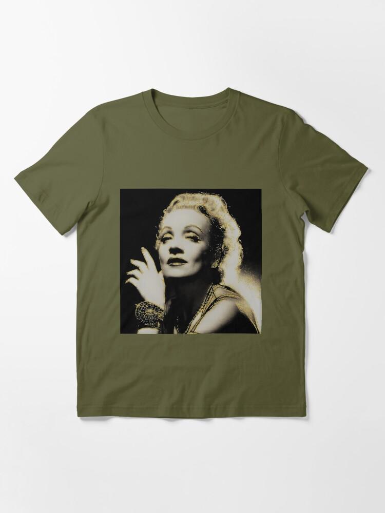 Marlene Dietrich Day Gifts Marlene Pretty Dietrich Funny Gifts Men Essential T-Shirt