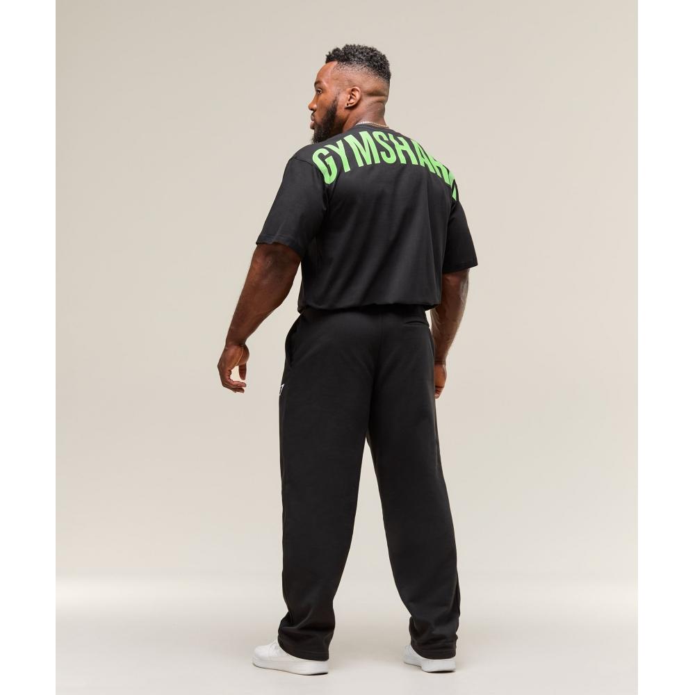 Gymshark Power T shirT Black Energy gelaTo Green A2c9e Bc8l