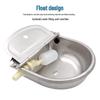Stainless Steel Automatic Drinking Bowl for Cows, Horses, and Sheep with Float Ball