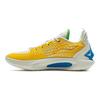 Zapatillas de Baloncesto Li Ning JB3 Cobertura Antivuelco Caña Baja para Hombre Blanco Azul Rojo ABAU107-27
