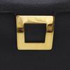 DELVAUX One Handle Handbag Gray Leather Women Used