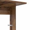 Side Table Reclaimed Wood 40 x 38 x 62.5 cm Engineered Wood