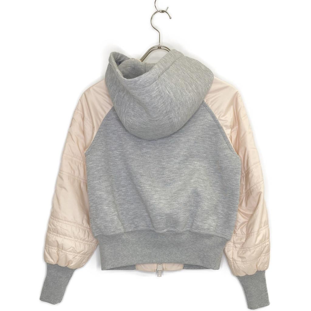 PEUTEREY PED3133 Grey X Pink Down Switch Parka Tops 38 Gray/PinkUsed