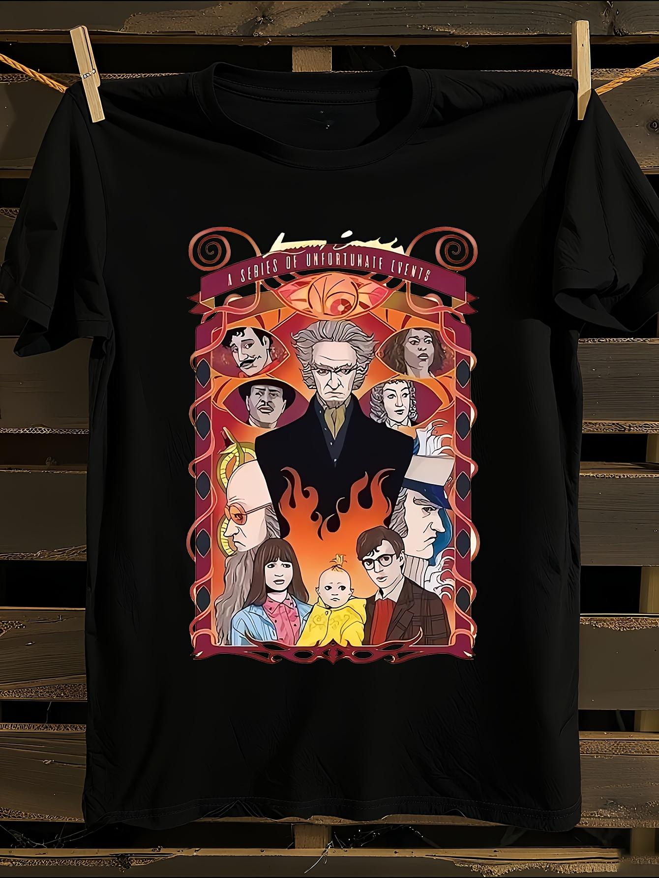 A Series of Unfortunate Events TV Show T-shirt M