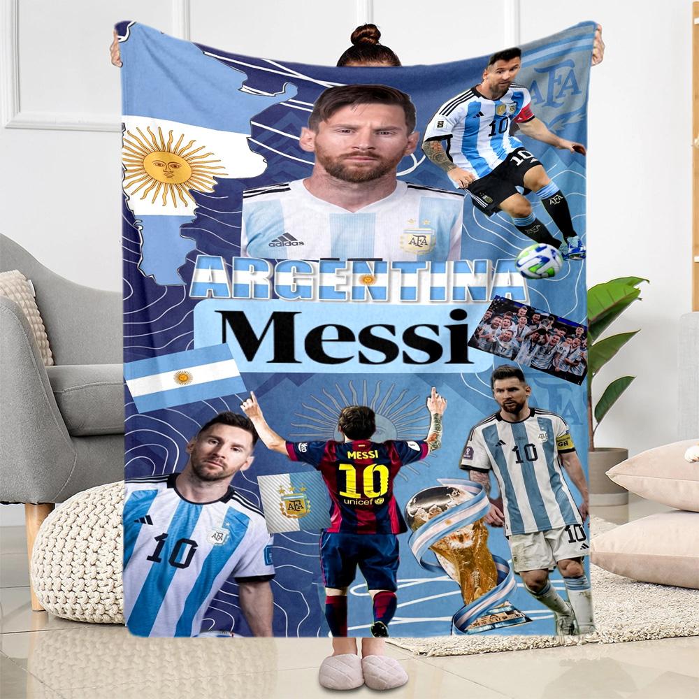 Messi 289 Blanket Ultra-Soft Perfect for Office Sofa Bed All-Season Use Modern Ideal Gift For Birthday Valentine'S Day
