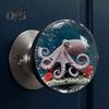 Decorative Door Handle High Durability Simple Installation Nature-Inspired Transparent Doorknob Cabinet Pull