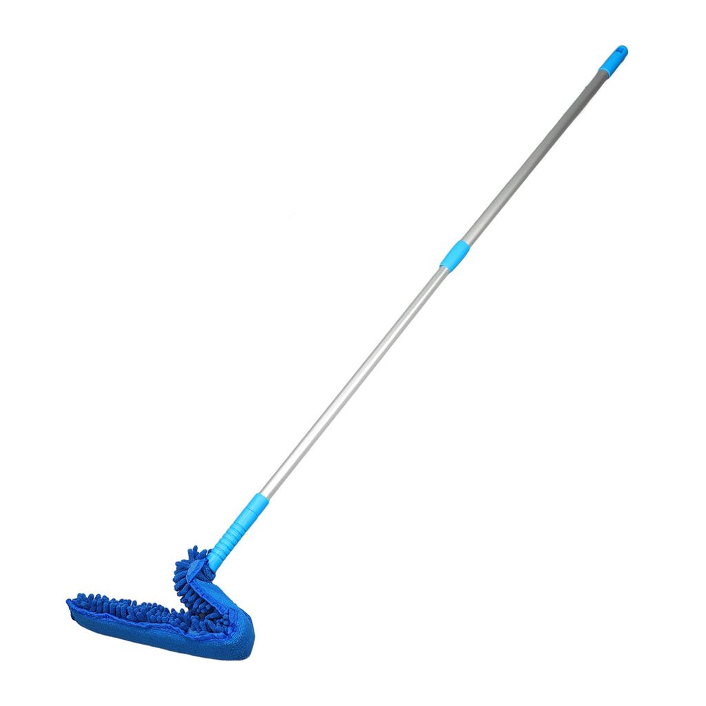 Ceiling Fan Duster Reusable Blade Cleaner Chenille Microfiber Head Cleaning Tool with 56in Extendable Long Handle