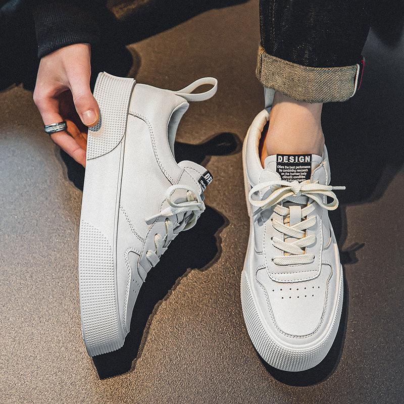 

2969 Кеды ВВС мужские осенне-зимние новые мужские повседневные туфли универсальная спортивная обувь модные белые туфли 44 белый