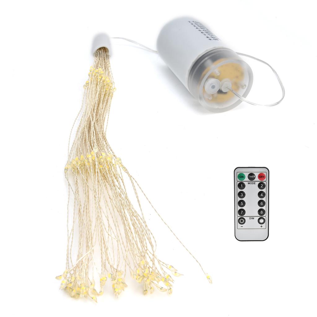 Firework Lights Remote Control Beautiful Shape 8 Modes Waterproof Starburst Light for