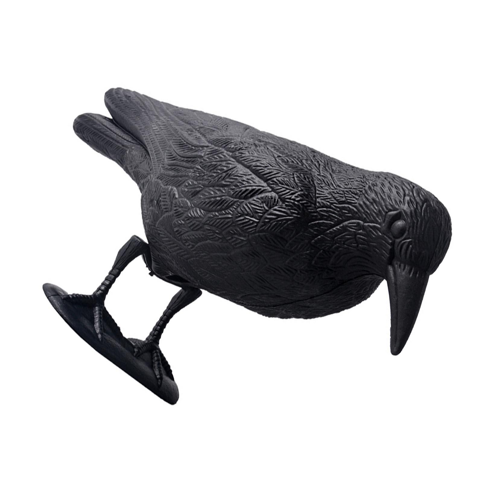 

Имитация пластикового ворона, украшение для дворовых садов, реалистичные цвета, легкий вес