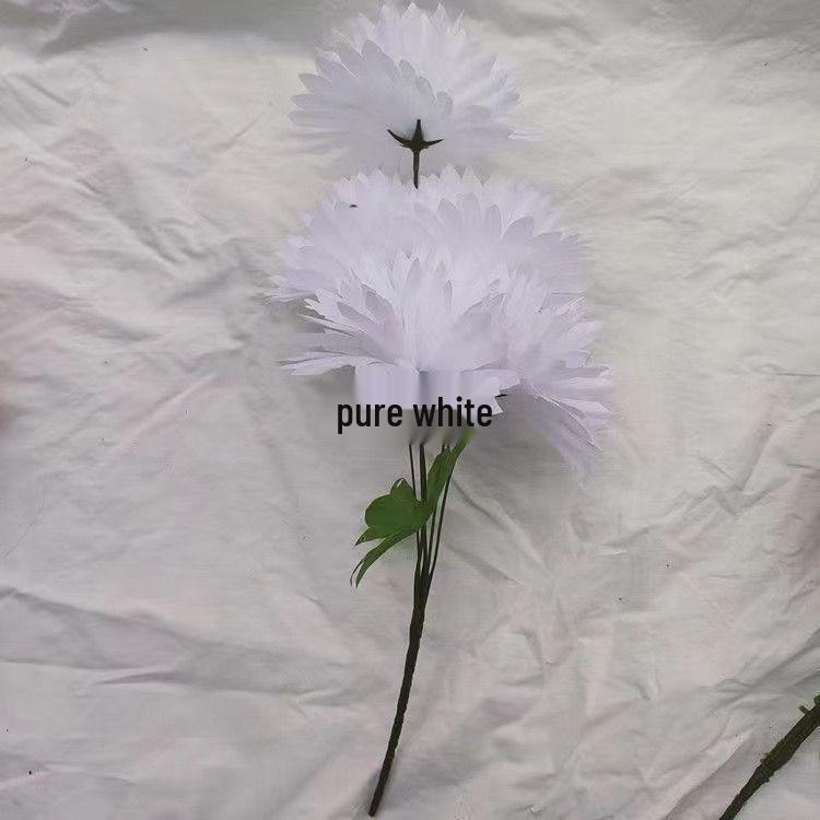 Seven-Headed Chrysanthemum Bouquet for Tomb-Sweeping Day - Available in Eleven Colors