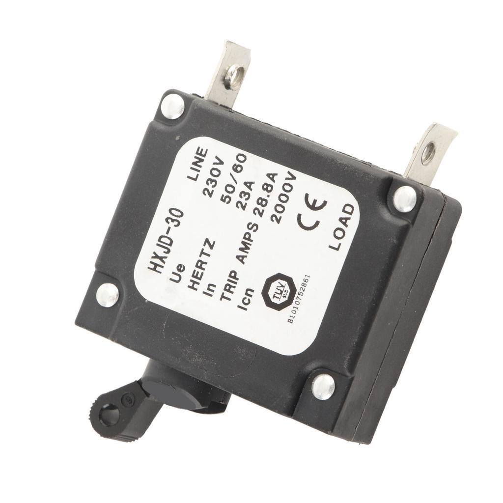 2 Stück 23A Schutzschalter Sicherheit Professionell Benzin Generatoren Schutzschalter mit Schalter für