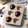Hazelnut Shape Chocolate Dessert Mold 6-Cavity French Pastry Baking Mold Cake Mold  Pastry Making