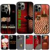 TWIN PEAKS Fire Walk with Me Phone Case For iPhone 17 Air 14 15 16 16e 13 12 Max Cover For Apple 11 Pro Max Plus Coque